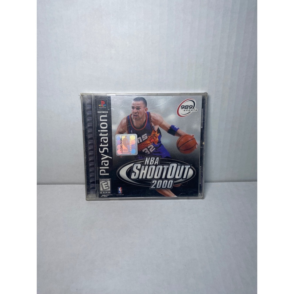 NBA ShootOut‎ 2000 Sony PlayStation 1 PS1 989 Sports Basketball Game New Sealed